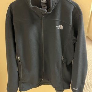 The North Face zip-front fleece jacket